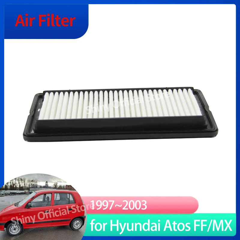 

Воздушный фильтр для Hyundai Atos FF MX Amica Atoz Atos от Dodge Kia Visto 1997 1998 1999 2000 2001 2002 2003 28113-02510 Аксессуары