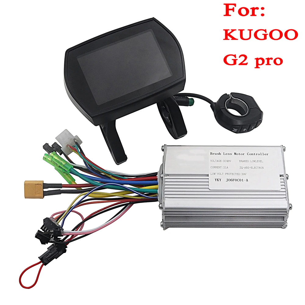 For KUGOO G2 PRO Electric Car Electric Scooter 48V 21A Smart Brushless Controller Central 5-Pin LCD Display