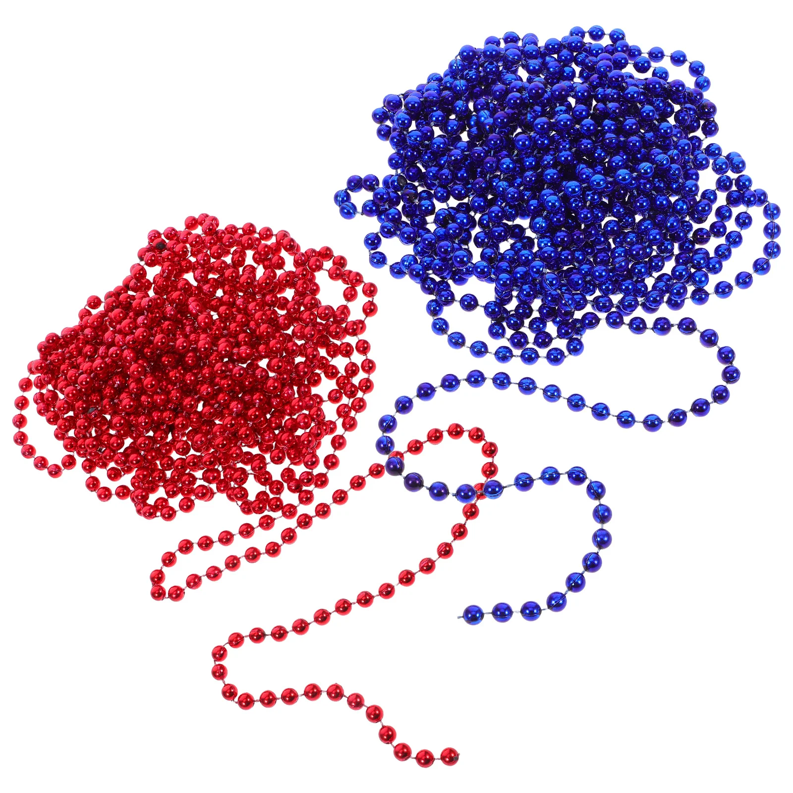 

2 Boxes Patriotic Bead Garland Independence Day Party Decorations Home Decor Memorial Day Festival Supplies Party Ornament