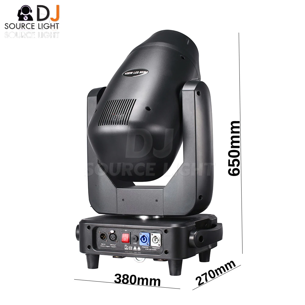 400W 3in1 CMY CTO LED Moving Head Light 2 Gobo wheels 2 Prisms Profession Stage DJ Concert show Lighting with Flight case YUER