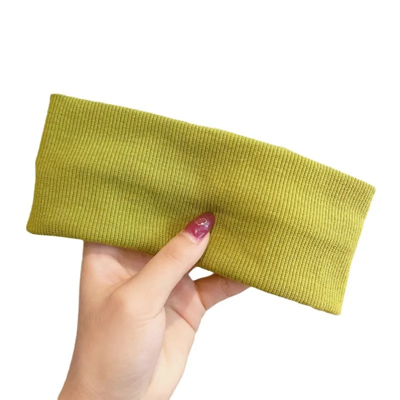 عصابة رأس رياضية للسيدات، حزام ممتص للعرق ومضاد للتعرق، عصابة رأس لليوجا واللياقة البدنية، رباط شعر لغسل الوجه