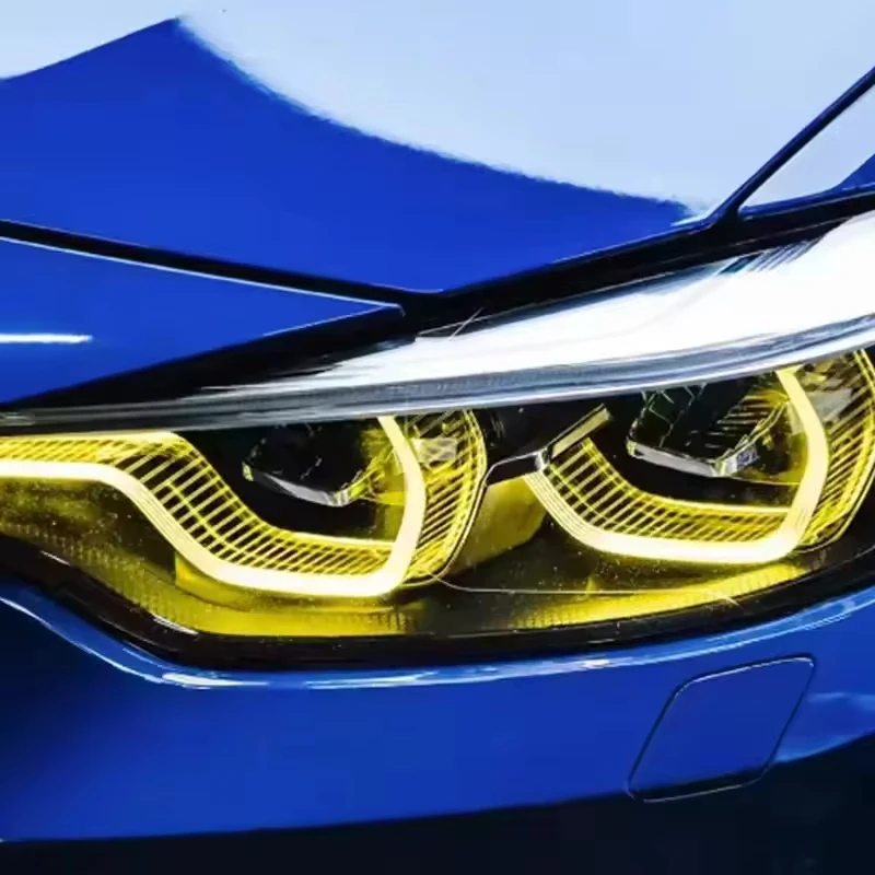 High-Quality Yellow And White DRL Module For BMW M3 F80 M4 F82 F83 2014 To 2017 LEDCar Parts Daytime Running Dual Color
