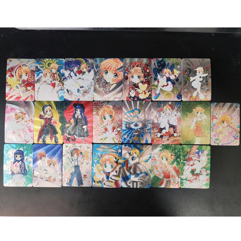 Card Captor Sakura Hiragizawa Eriol Kinomoto Fujitaka KINOMOTO SAKURA DIY Zelfgemaakte Collectie kaart Kerst verjaardagscadeau speelgoed