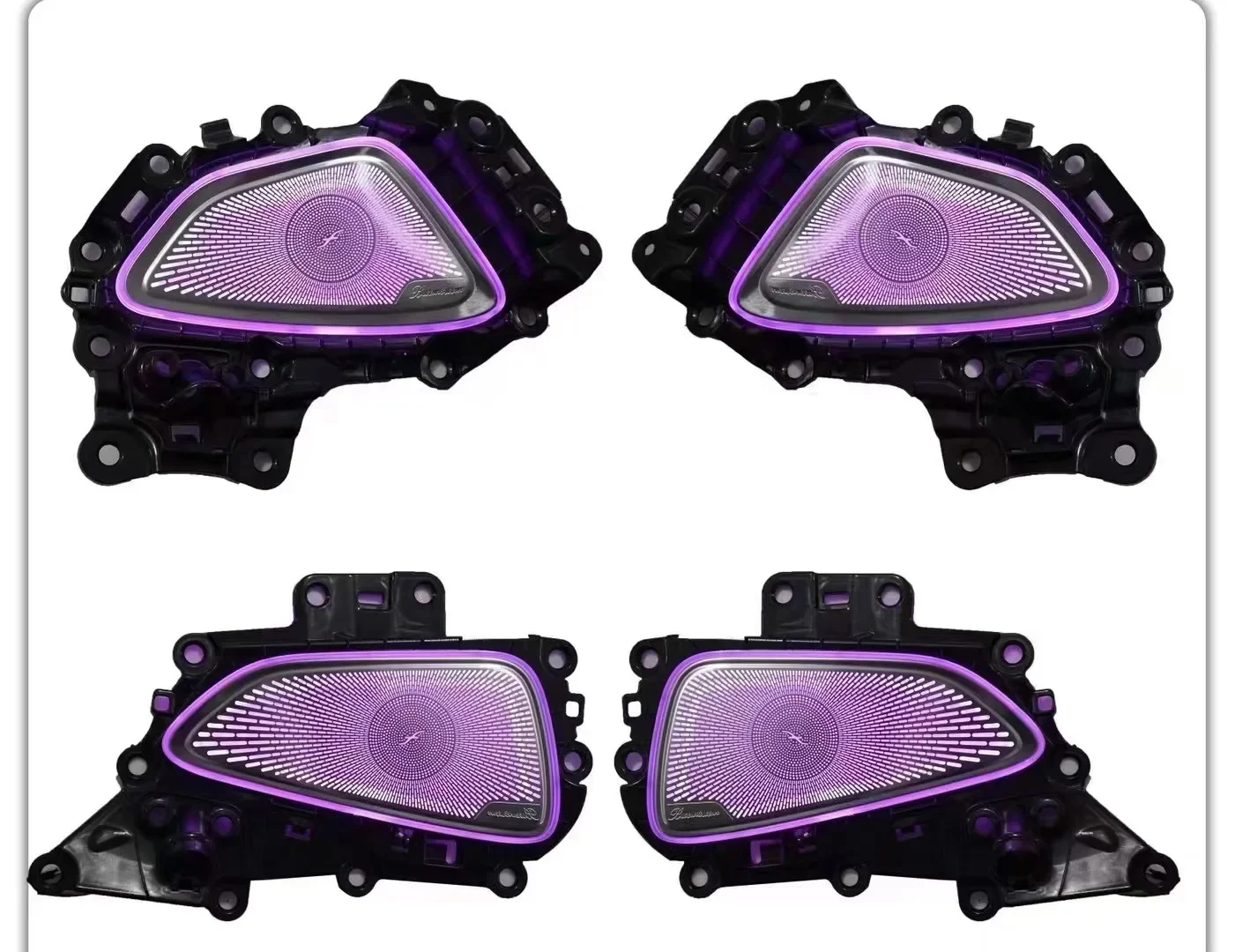 LED Midrange Speaker Cover for E W214 E260L E300 2024 speaker decoration atmosphere light
