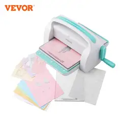 VEVOR 6/9in Manual Die Cutting Embossing Machine Mini Opening Scrapbooking Handmake Tools for DIY Art Craft Card Decorations