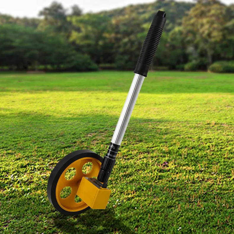 Imagem -02 - Visibilidade Distância Measuring Wheel Telescopic Handle Rangefinder Roller Distância Meter T50 Ws202 0-999.9m Alta