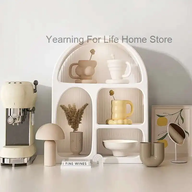 

Collector Cosmetics Storage Organizer Standing Rack Nordic Corner Shelf Organizer Display Office Articoli Per La Casa Furniture