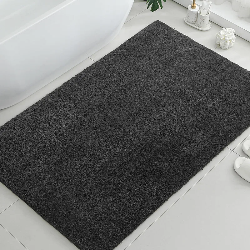 

1 piece of soft living room carpet, bathroom anti slip mat, door floor mat, home decoration bathroom accessory, machine washable