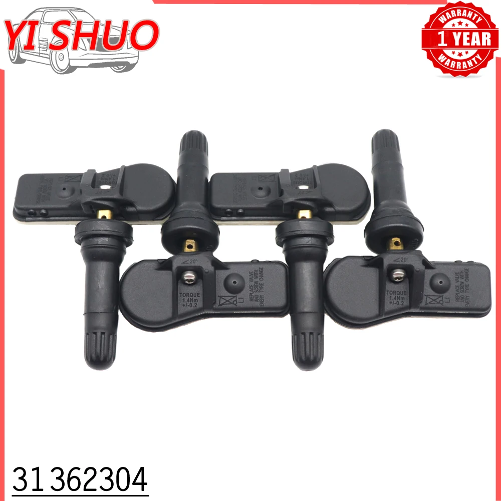 31362304 Car TPMS Tire Pressure Sensor Monitoring System For Volvo S60 S90 XC90 V60 V90 Cross Country 2015-2024 433Mhz 50662193