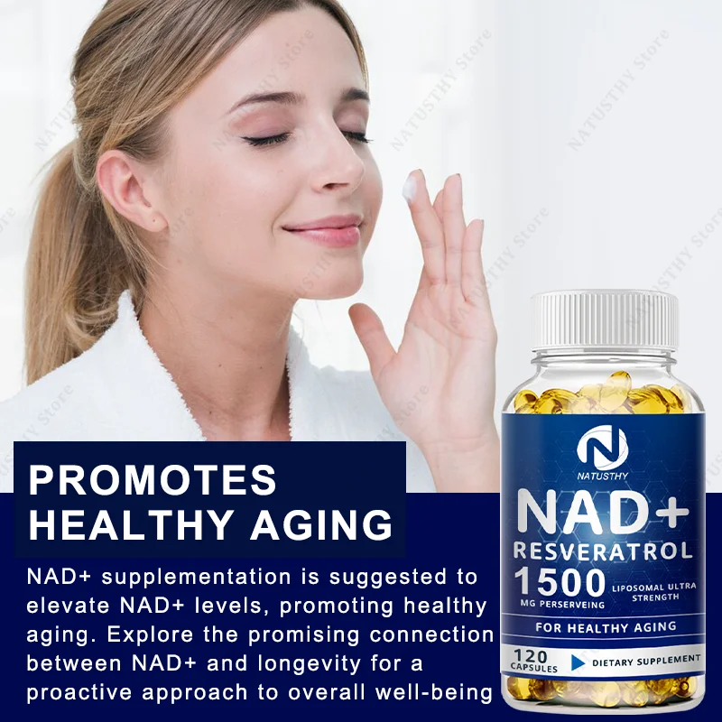 Compléments en capsules NAD - - Resveratrol Capsule Anti Aging avis et prix