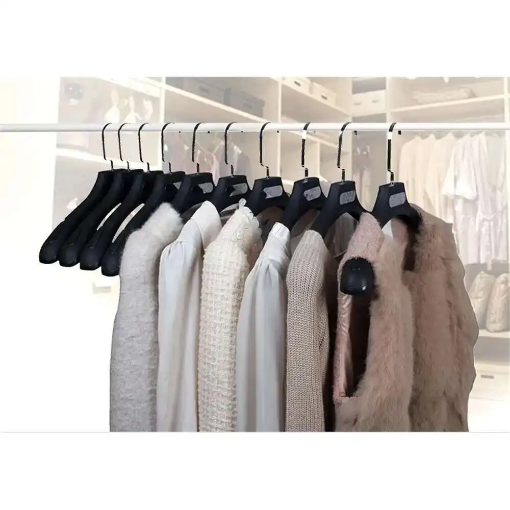 Man Women Suit Hanger Widened Thick Flat Hook Plastic Hangers Garment Display Hanger Store Fixture
