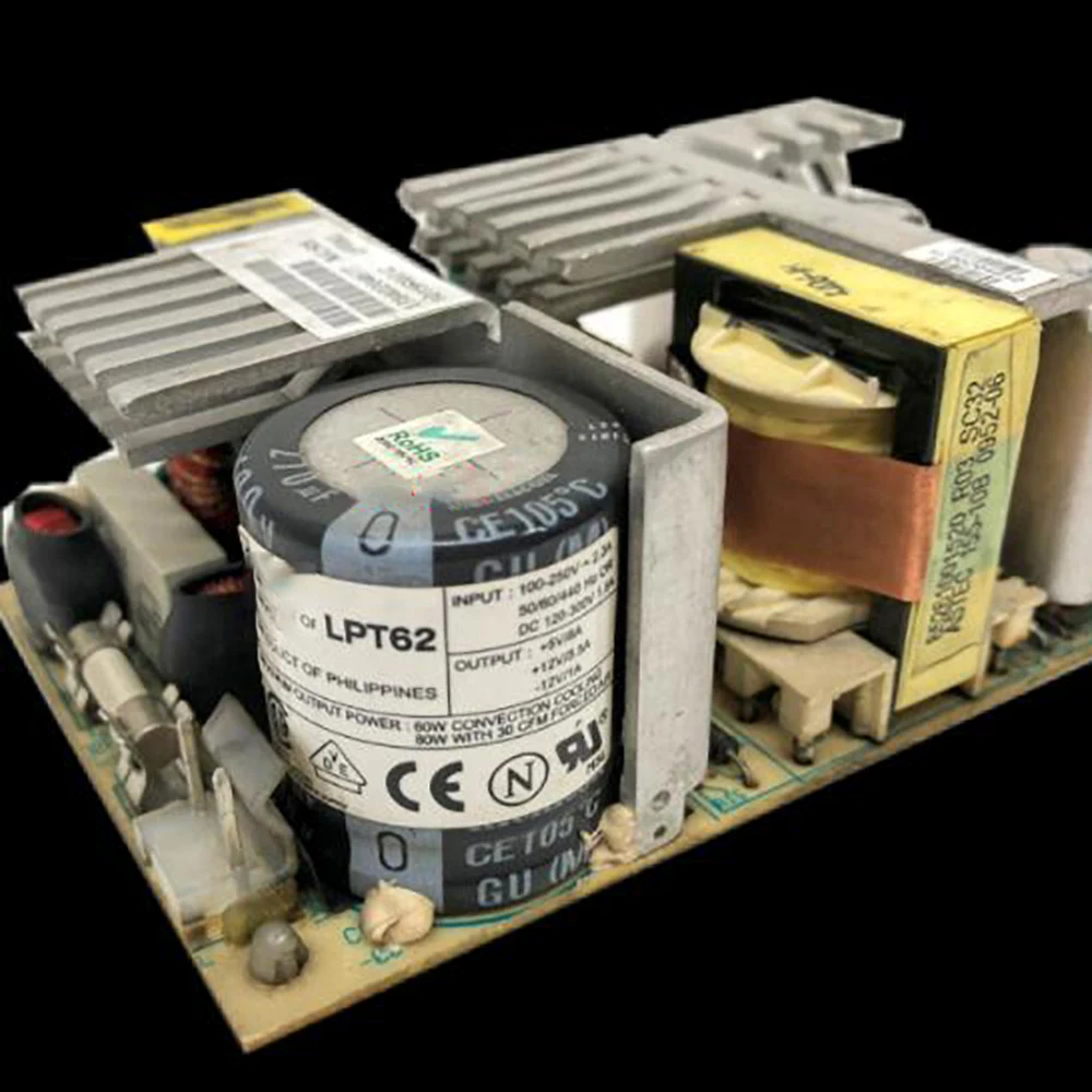 LPT62 สําหรับ ASTEC อุตสาหกรรมอุปกรณ์การแพทย์แหล่งจ่ายไฟ + 5V8A + 12V3.5A-12V1A