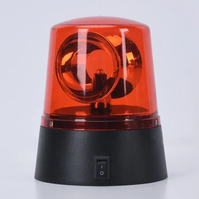 Strobe Car LED Flashing Circular Signal Light Battery Power Ceiling Police Light Warning Lamp For Cargo Truck Vehicle School Bus