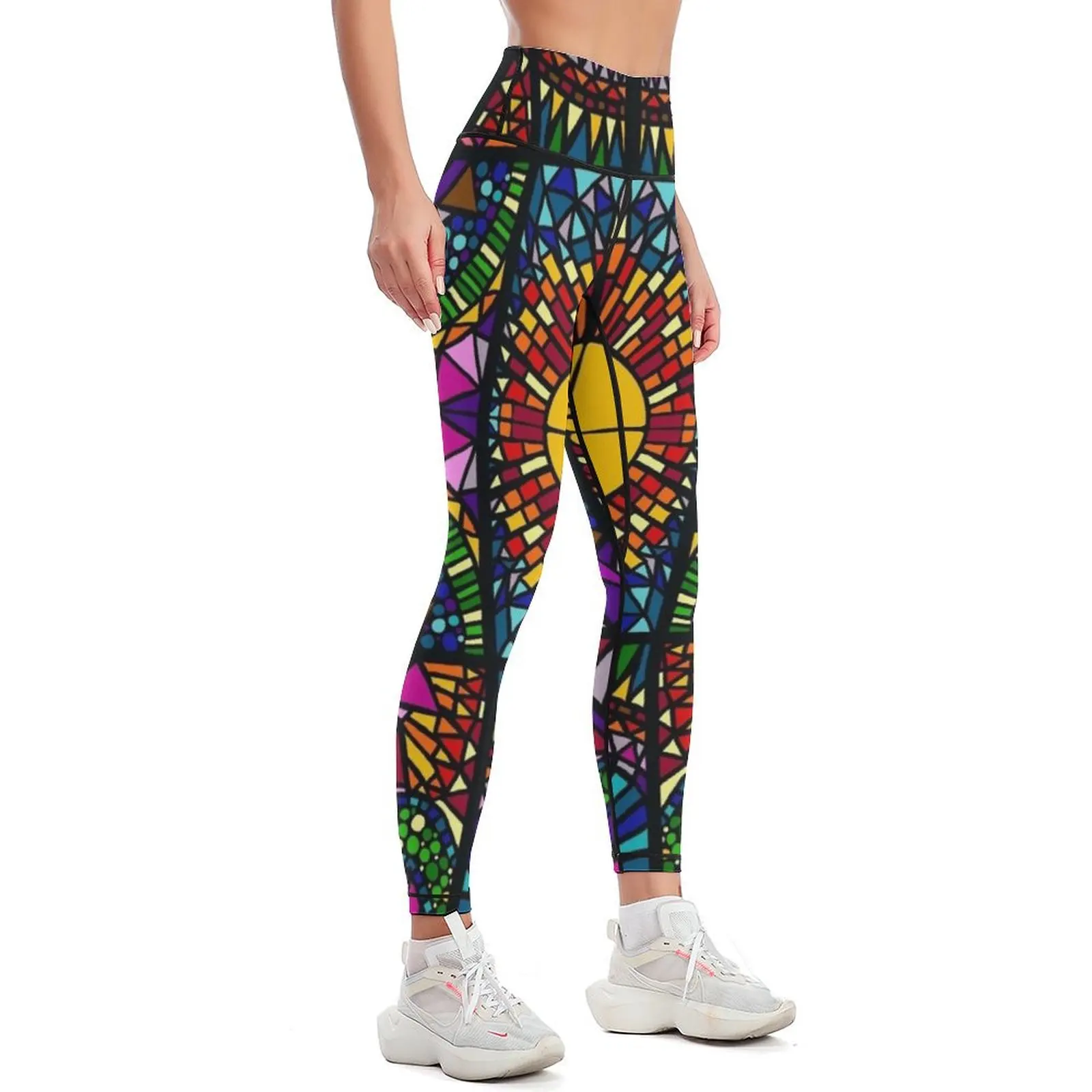 Luminous Library Leggings Women's trousers workout clothes for leggins push up woman Womens Leggings