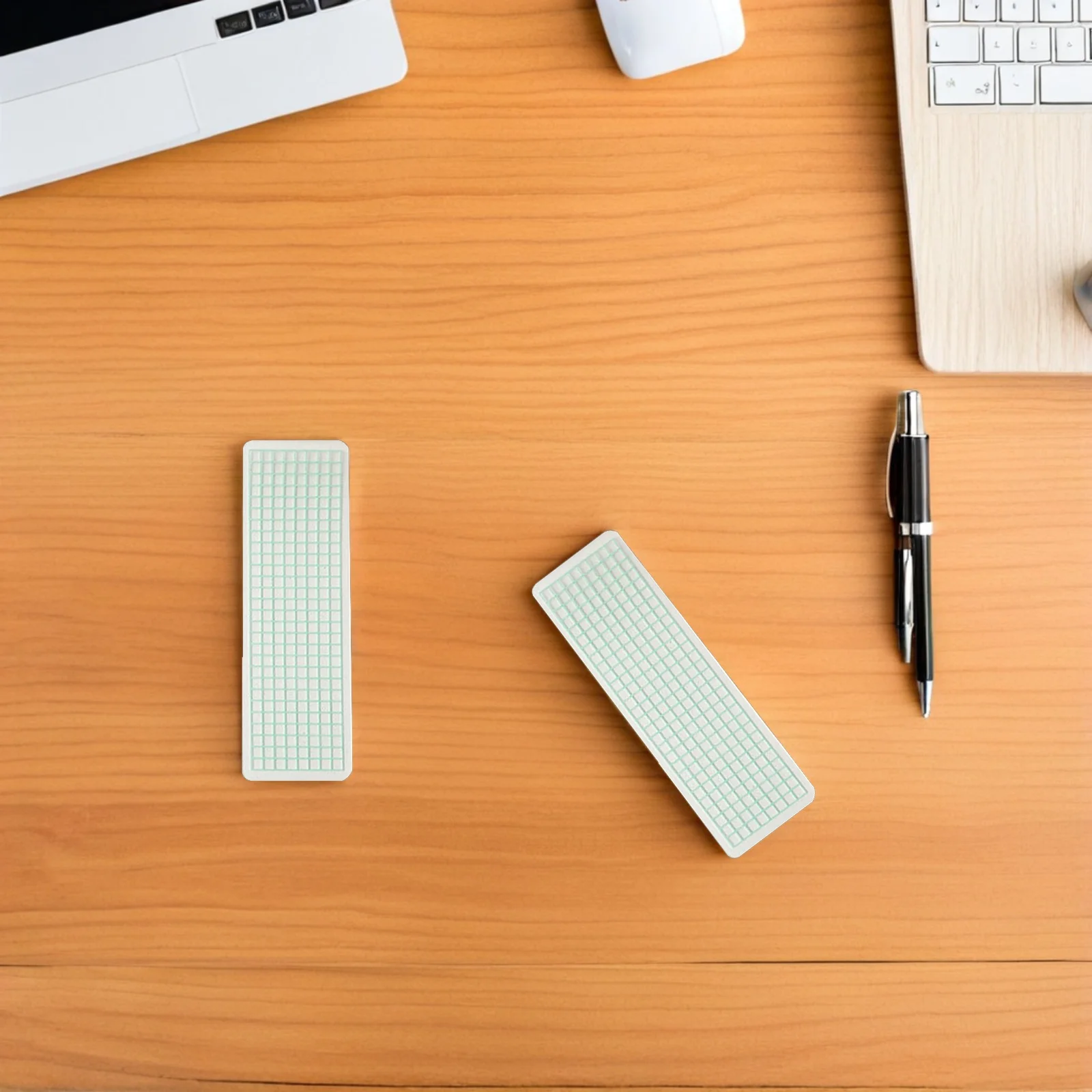 40 قطعة من بطاقات اشي البلاستيكية، موزعات شريط اشي، منظم شريط وظيفي للاستخدام اليومي واللوازم المكتبية للهدايا #2