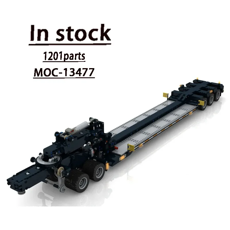 

MOC-13477 Custom 42078 Transport Trailer Assembly Splicing Building Blocks1201Parts MOC Creative Building Blocks Kids Toys Gifts