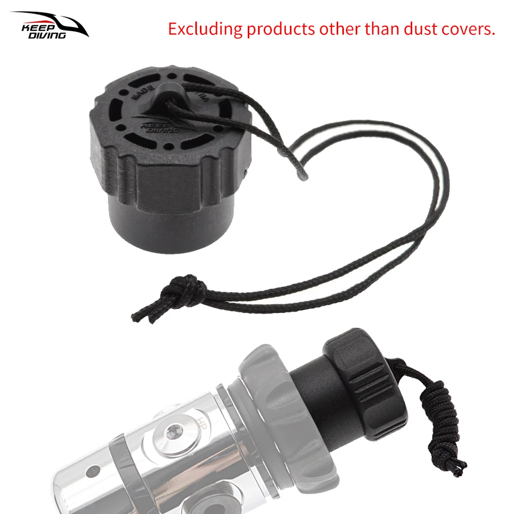 1Pcs Diving Regulator First 1ST Stage DIN Plastic Steel Material Dust Cap Protector Cover Tank Valve Plug Dustproof Accessories