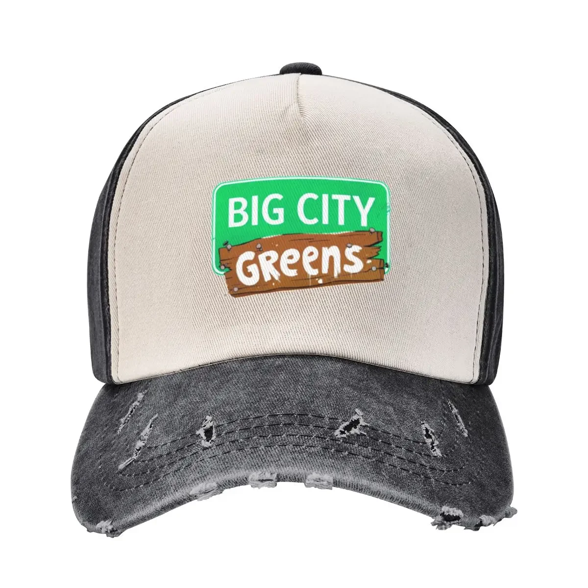 

Big city greens show Baseball Cap Big Size Hat Hip Hop Uv Protection Solar Hat Vintage Women's Beach Visor Men's