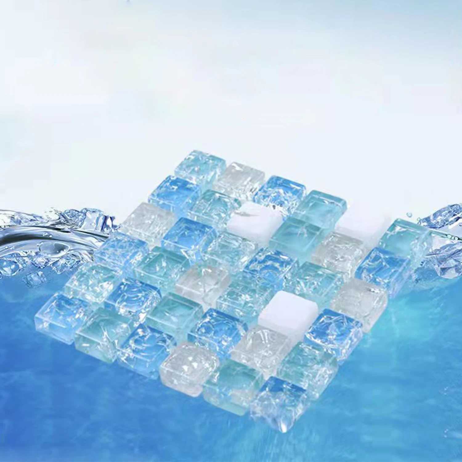 1Pc Small Pets Hamster Summer Cooling Pad Natural Crystal Ore Cool Mat Resin Cooler Beds for Guinea Pig Hamster Rabbit Accessory view 3
