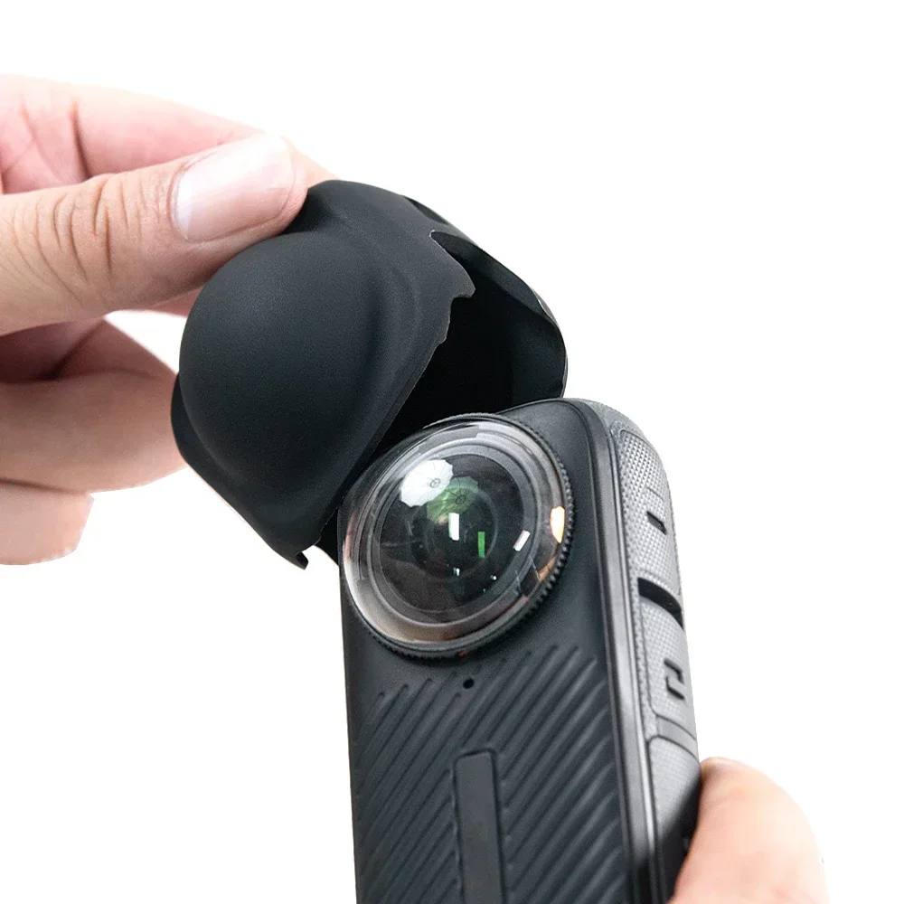 

Camera Anti-scratch Silicone Lens Protective Case for Insta360 X5 X4 Protector Cover Accessories for Insta360 X4 Lens Cap