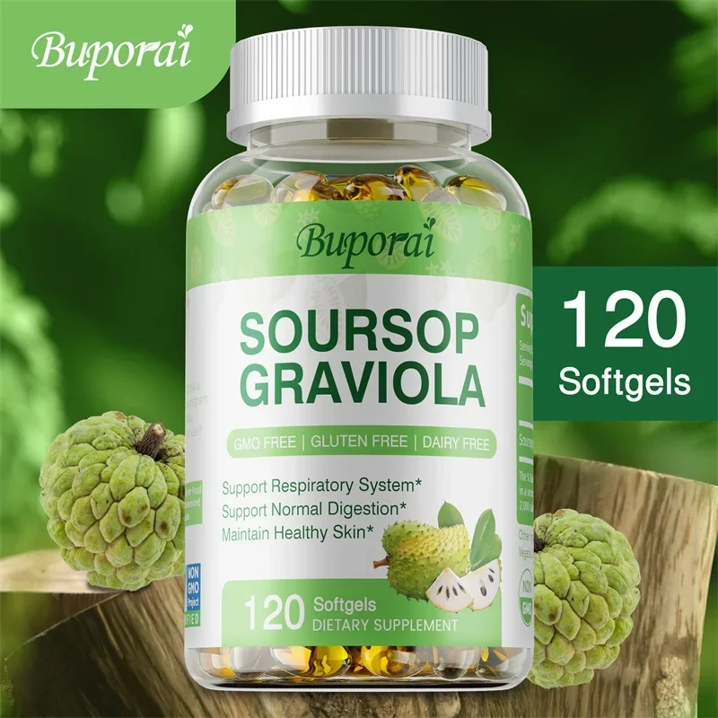 

Капсулы Soursop Graviola — способствуют естественным пищеварению, поддерживают здоровый рост клеток, способствуют здоровье кожи, повышают иммунитет