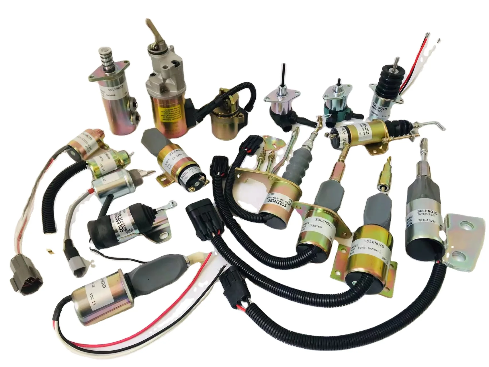 أجزاء المحرك الملف اللولبي الصيني 24 فولت SA-4959-24 لآلات 6BT #2