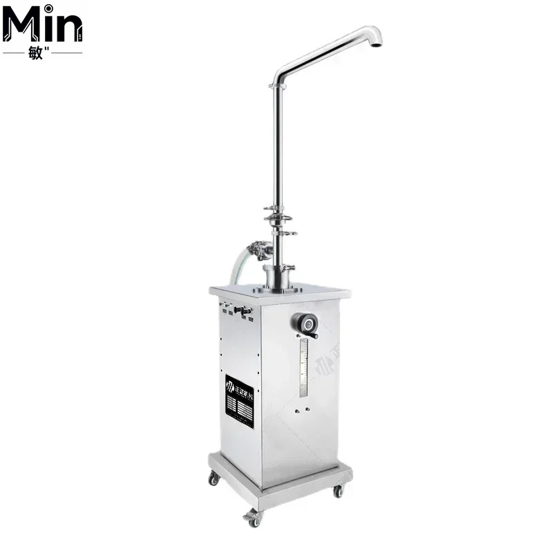 Portable Pure Pneumatic Feeding Machine 304 Stainless Steel Food Paste Liquid Automatic Suction Conveyor & Filler
