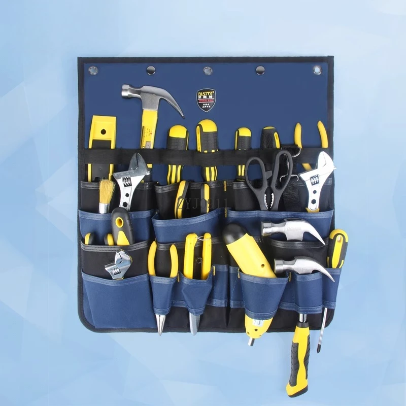 Display Tool Hanging Bag Hydro Roll Bag Tool Hanging Maintenance Storage  Multifunctional Tool Bag