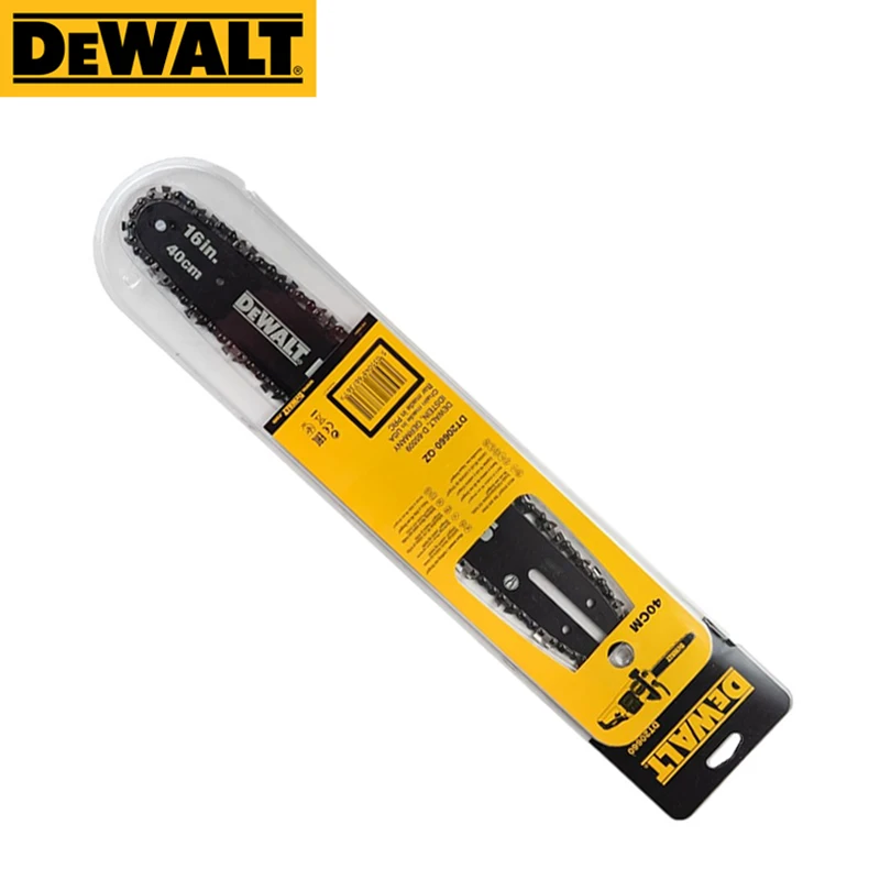 DEWALT DT20660 40CM Chainsaw Bar and Chain Oregon® Yellow Black Electric Tool Accessories