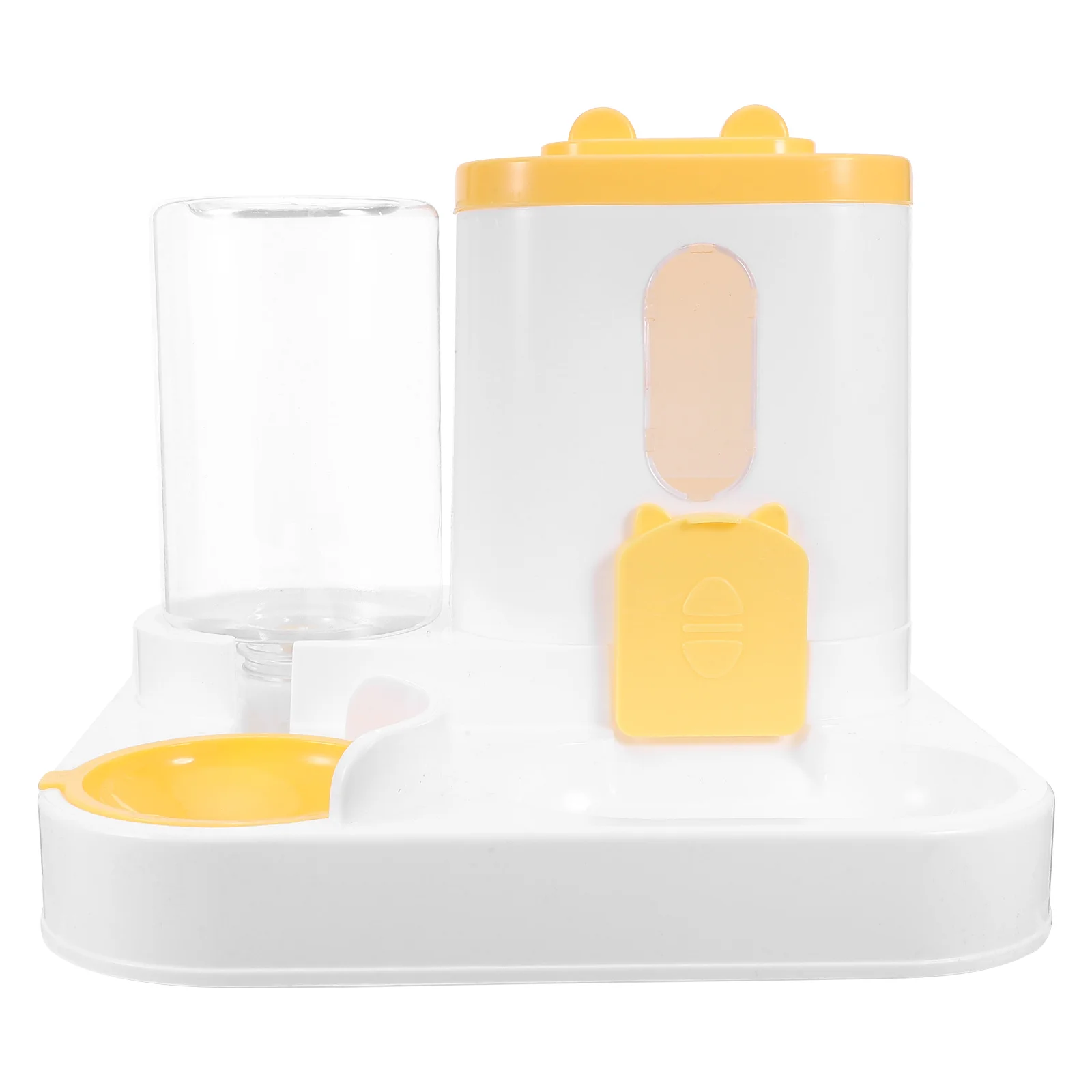 مجموعة أدوات تغذية الحيوانات الأليفة وموزع مياه أوتوماتيكي وعاء تغذية بطيء للقطط والجرو والقطط الصغيرة بسعة كبيرة للطعام والماء #6