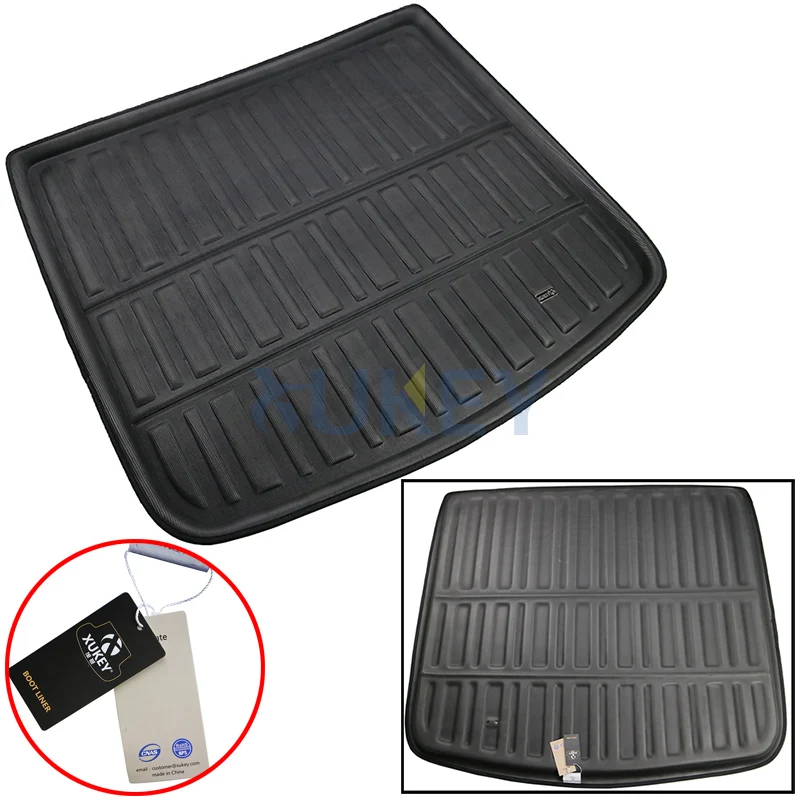 Fit For Ford Edge 2015 2016 2017 2018 Rear Trunk Cargo Mat Tray Boot Liner Floor Carpet Protector Pad Mud Kick