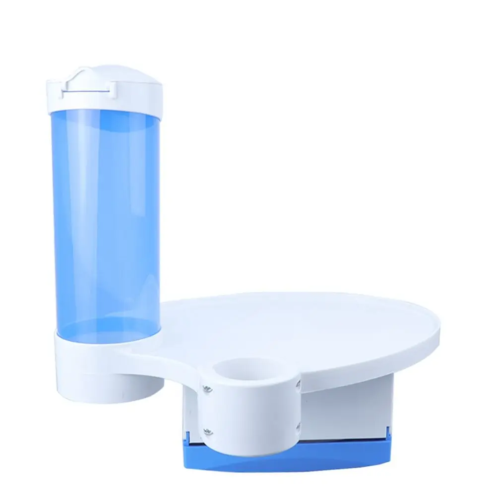 JUMTOP كرسي الأسنان قشارة صينية 3 في 1 كوب رف تخزين الجدول الأنسجة صندوق إضافي صينية حامل الكأس