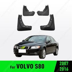 For VOLVO S80 2007 2008 2009 2010 2011 2012 2013 2014 2015 2016 Fender Mudguard Mud Flaps Guard Splash Flap Mudguards