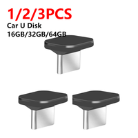 Portable Car U Disk 16GB/32GB/64GB Mini TypeC Flash Drive Memory Stick Type-C Flash Drive Memory Stick Fast Transmission for Car
