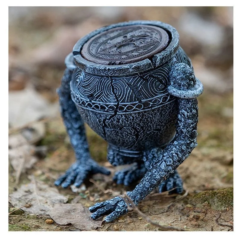 15 см Король яд Дин Садоводство Посадка патио Кашпо Декоративный Эльдон Французское кольцо Периметр Воин Горшок Александр Банка Игрушка