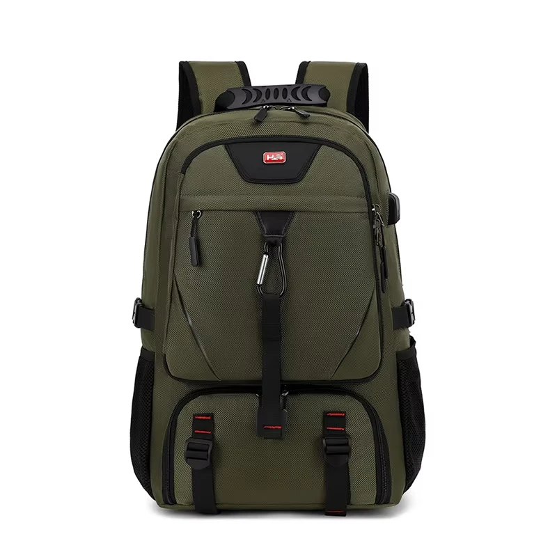 

Man Backpack Men Travel Bag Outdoor Camera Lens Bag Black Ergonomics Laptop Bag Large Capacity Mountaineering Waterproof Handbag