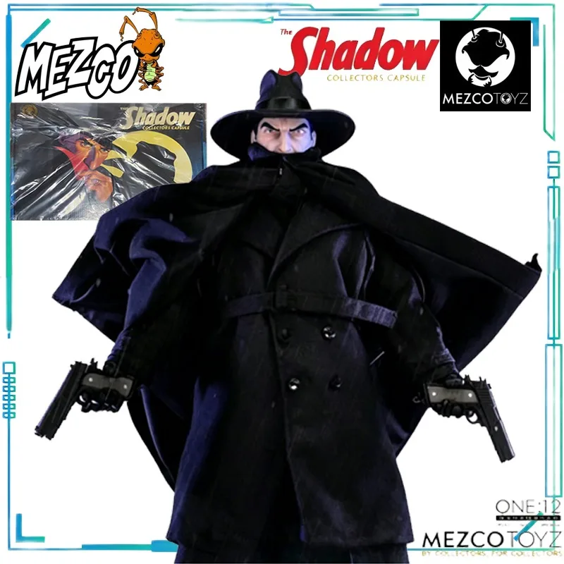 

Оригинальная коллекционная фигурка Mezco Toyz серии The Shadow в масштабе 1/12, подвижная модель, лимитированная серия.
