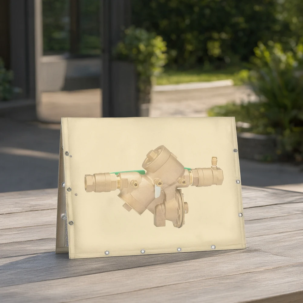 Anti-Backflow Freeze for protection Cover For 20x16 in - 5-Layer Waterproof Oxford Cloth for Outdoor Water Systems
