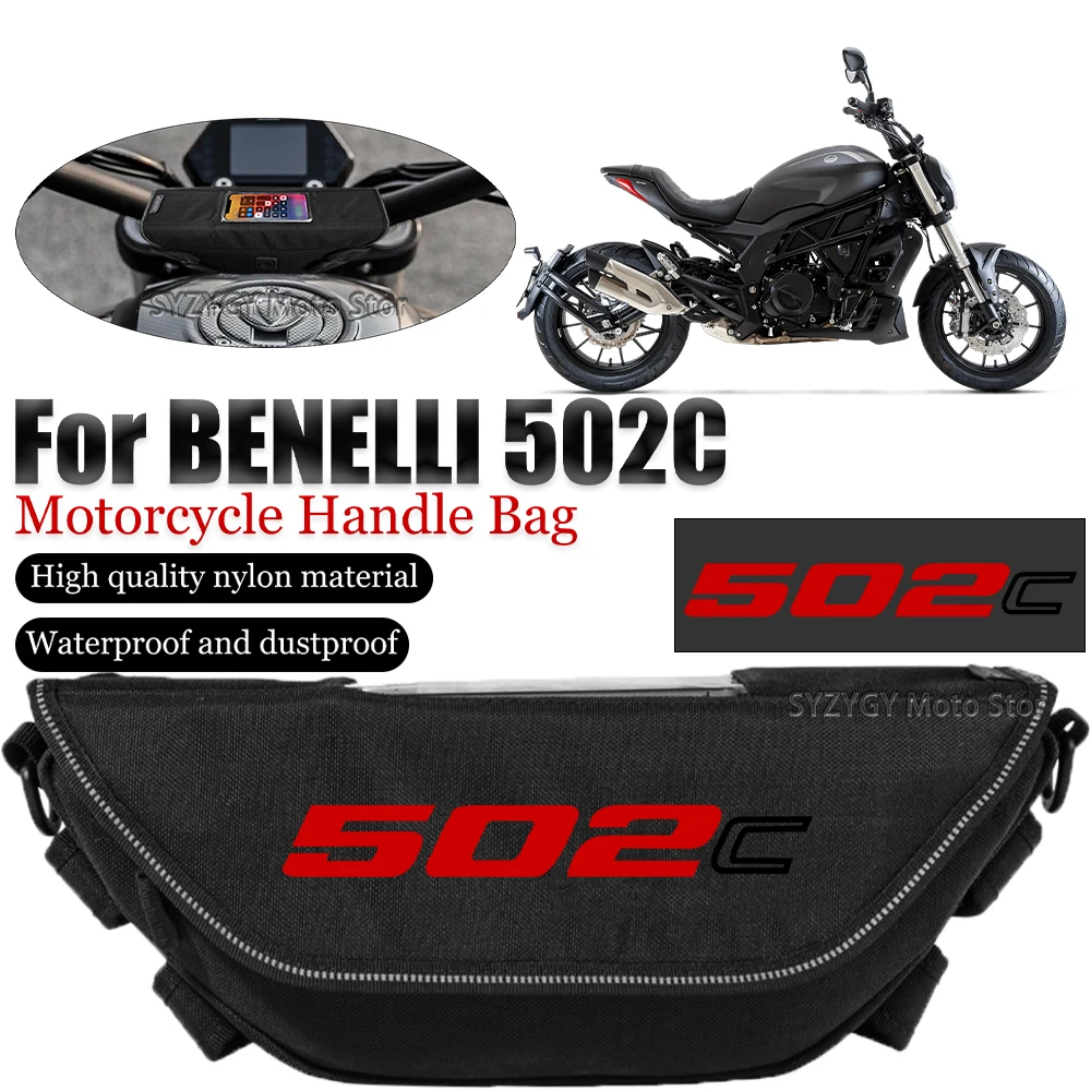 

For Benelli 502C 502c Motorcycle handlebar bag rider bag waterproof and dustproof motorcycle bag riding bag