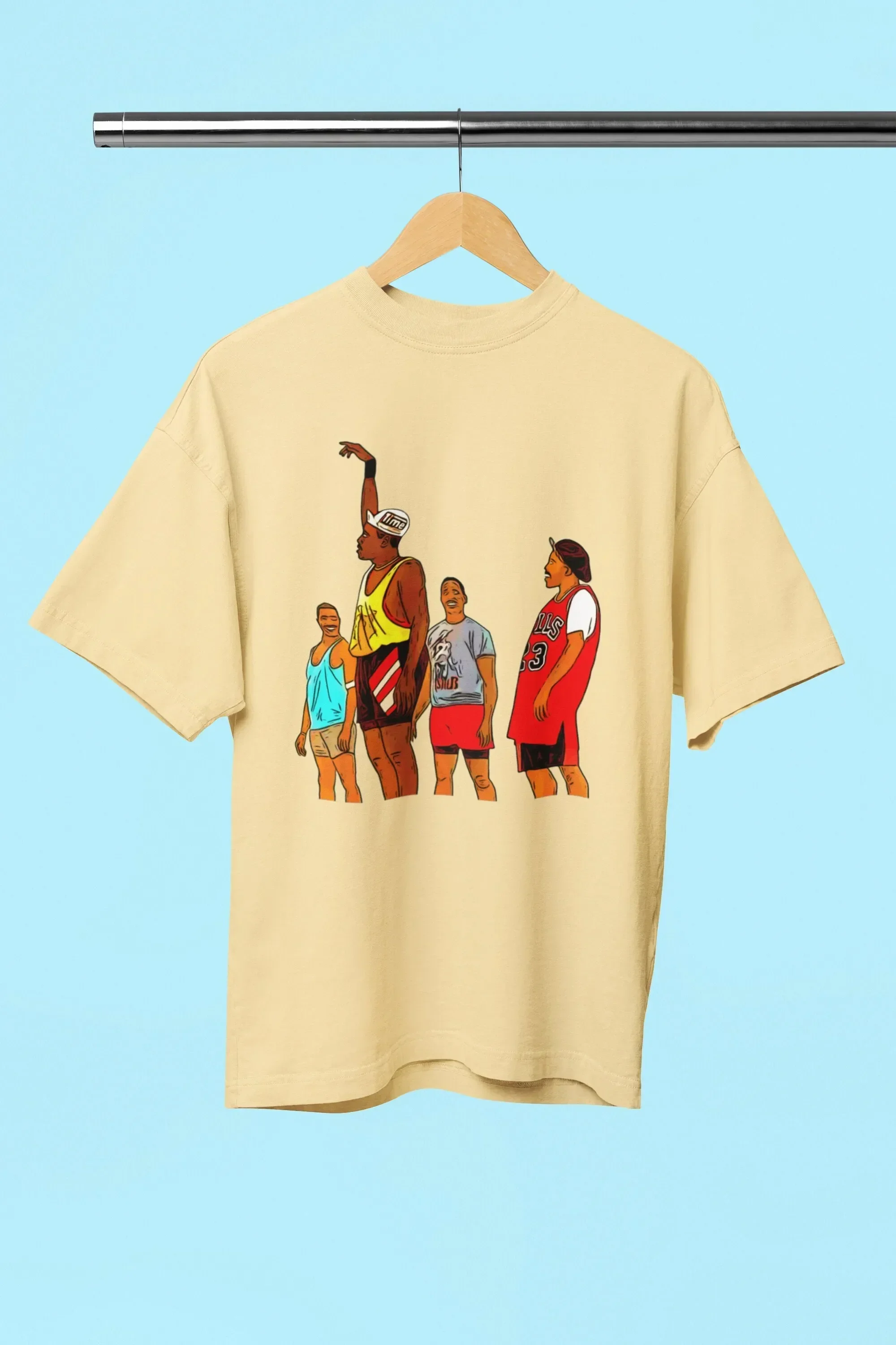 White Men Can'T Jump Shirt Basketball Movie Scene Graphic Tee Iconic Sidney Deane Billy Hoyle 90S