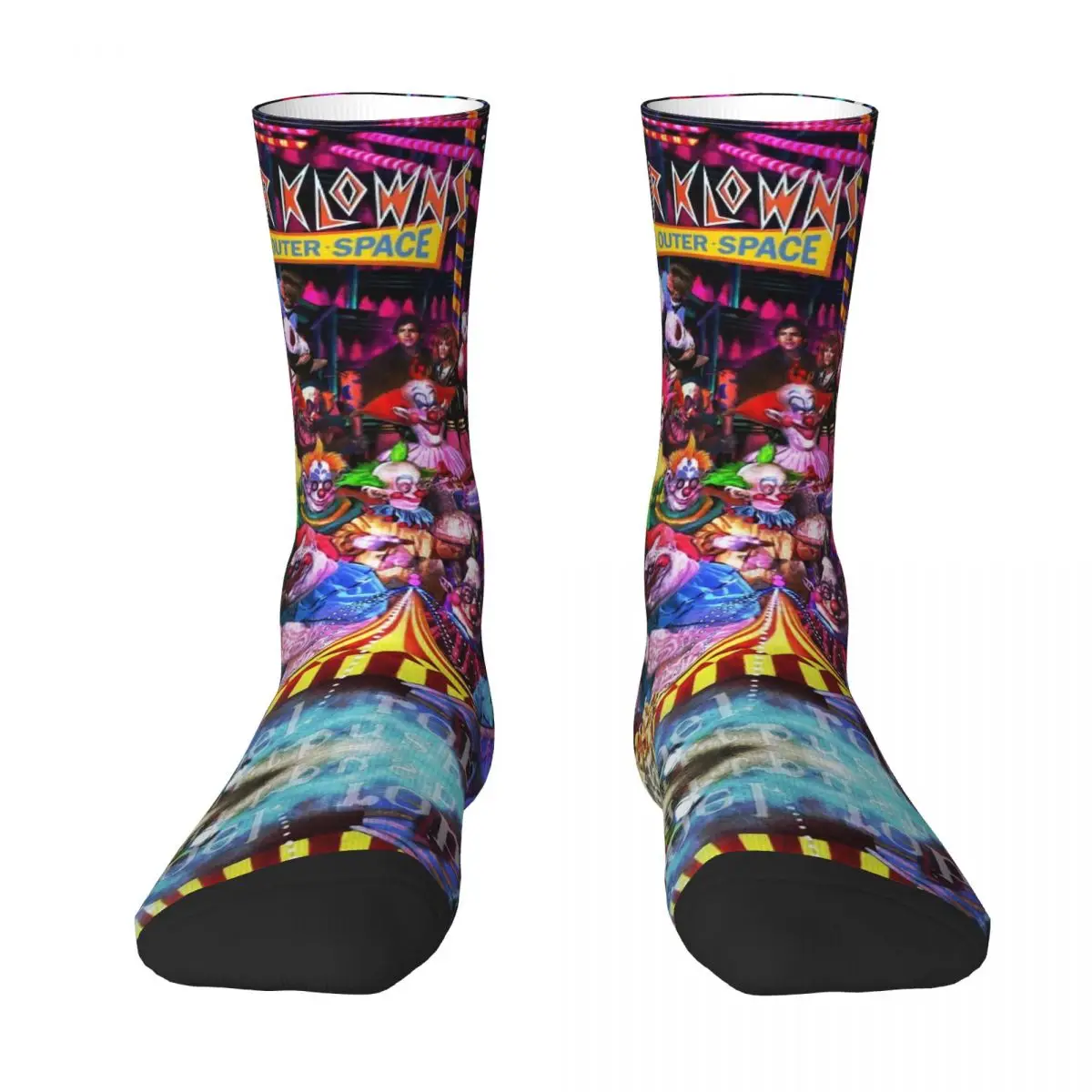 Killer Klowns From Outer Space Horror Film Unisex Socks Running 3D Print Happy Socks Street Style Crazy Sock