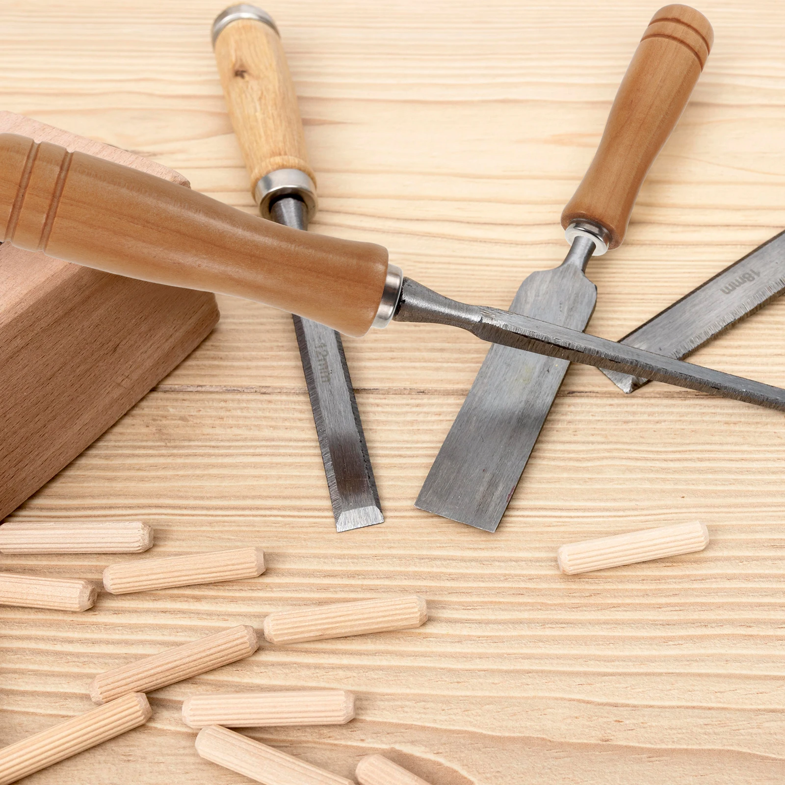 

4 Pcs Wooden Rasp Handle Replacement Shovel Handles for Hand-operated Tools File Grip
