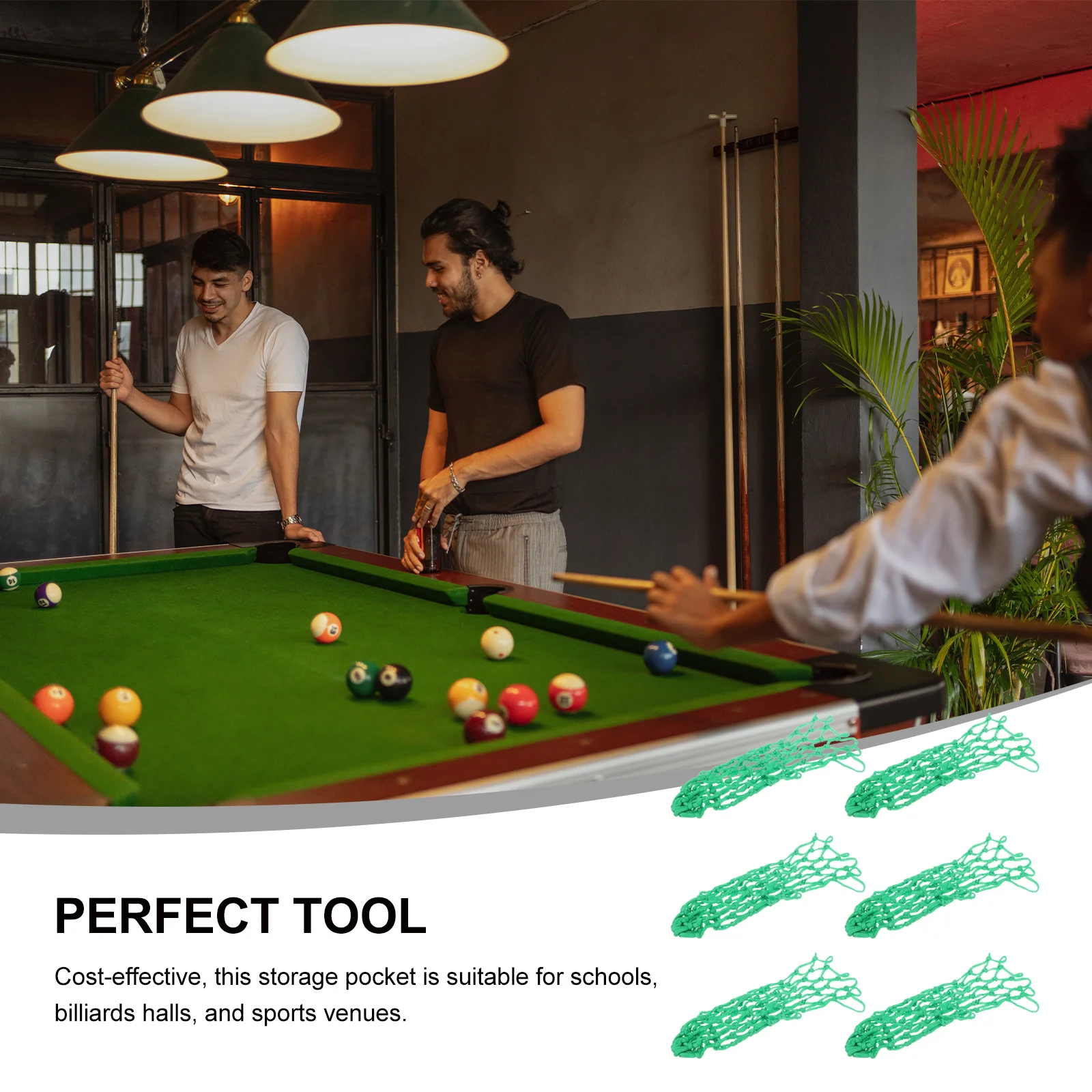 

6 шт. бильярдный стол с карманами для бильярда, прочные хлопковые сменные сумки для снукера, школы, спорта, профессионального бильярдного спорта