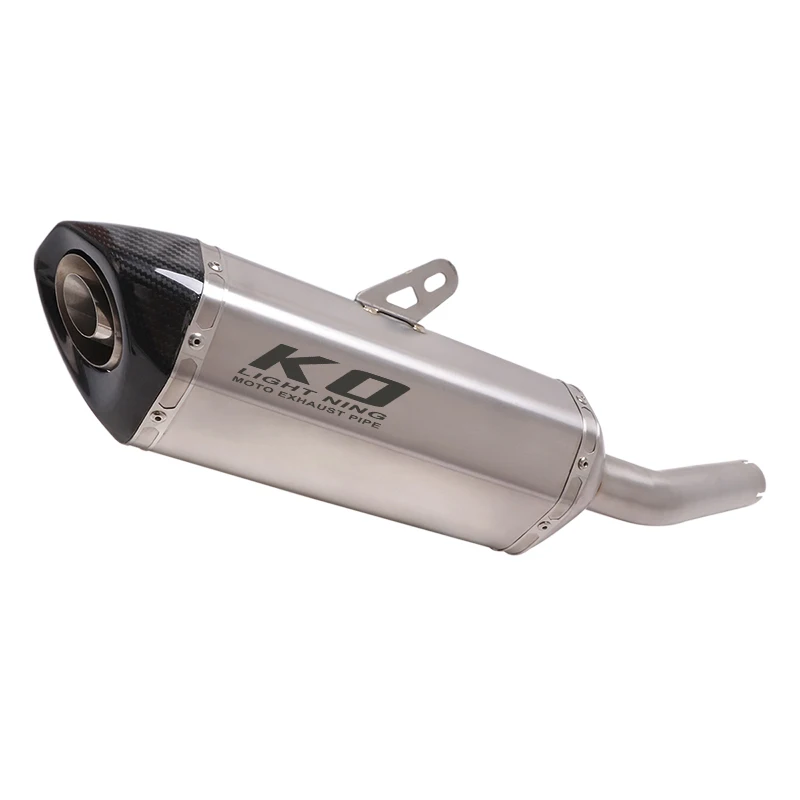 End  Pipe Link Tube For YAMAHA Tenere T7 XTZ700 2019-2024 Mortorcycle Exhaust Titanium Alloy Connect  Mufflers Silencers