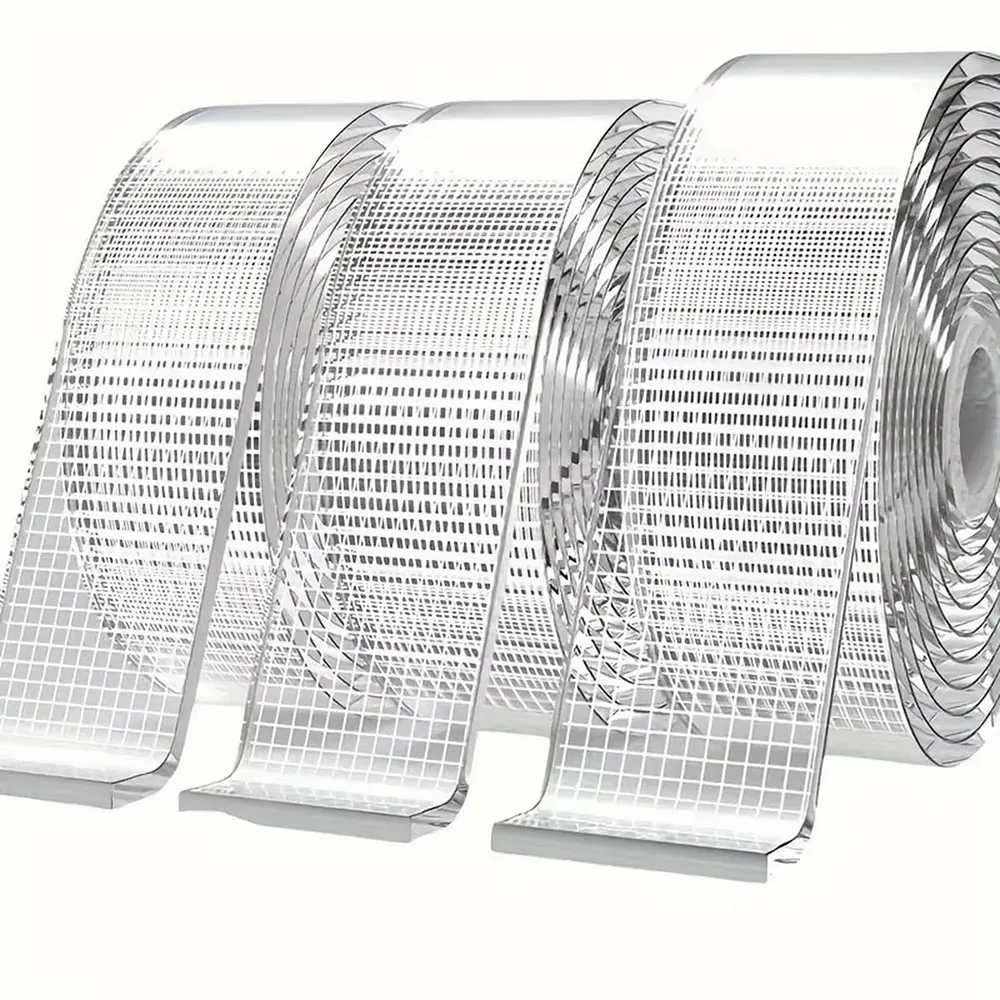 Ultra-Strong Double-Sided Adhesive Nano Grid Tape Clear Removable Waterproof Extra Strong Traceless Heavy Duty Double Side Tape