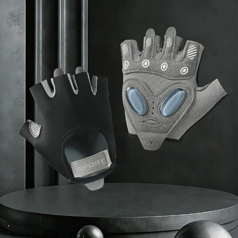Sport Half-Finger Breathable Training Gloves Dumbbell Gloves For Fitness Yoga Cycling Weightlifting And Sports Exercises