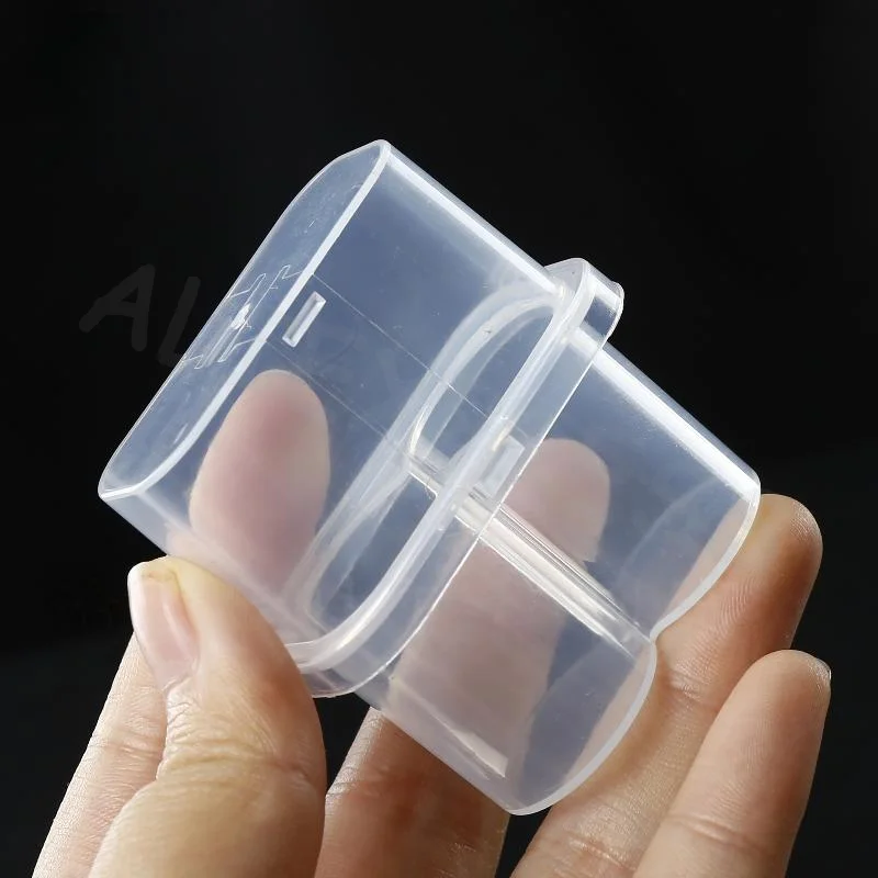 Stackable 10mL Vial Storage Case 5Pcs 2/10 Slot Plastic Microtube Box for Pharmaceutical Sample Storage