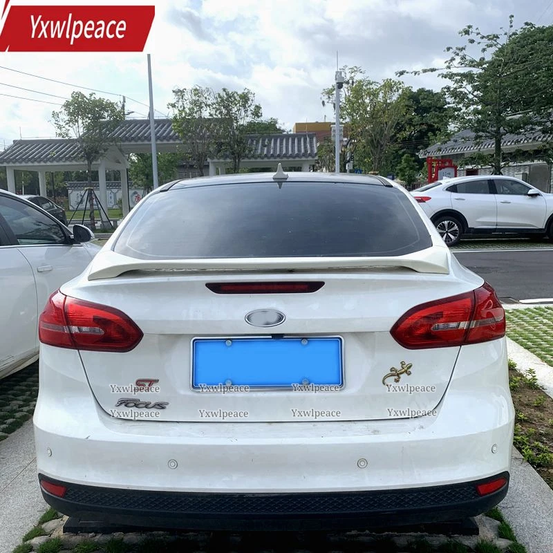 

Задний спойлер из АБС-пластика для Ford Focus Sedan 4 door 2013 2014 2015 2016 2017