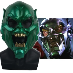 No Way Home Norman Osborn Green Goblin Cosplay Latex Mask Helmet Masks Halloween Masquerade Party Carnival Costume Prop