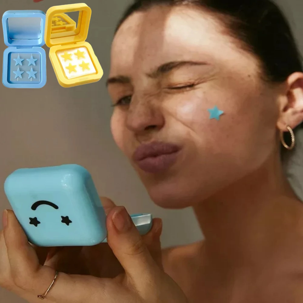 32 بقع حب الشباب بثرة بقع الغروانية المائية غير مرئية ستار اللون حب الشباب التصحيح امتصاص بقعة ملصق لعناية حب الشباب الملتهب #4